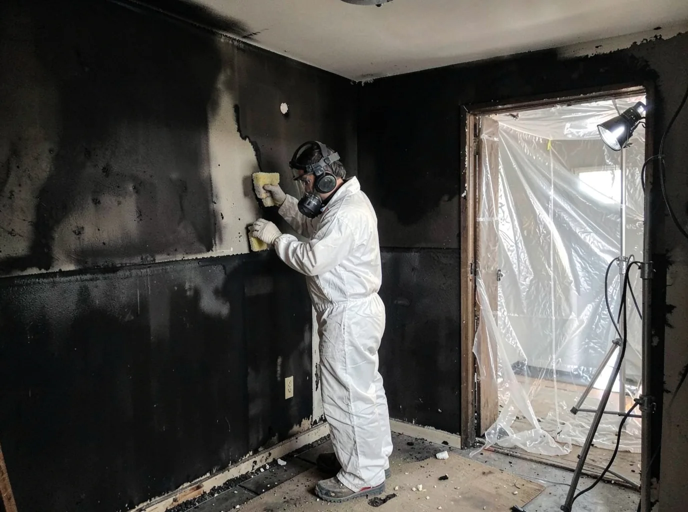 Fire Damage Restoration company in Bentley, MI